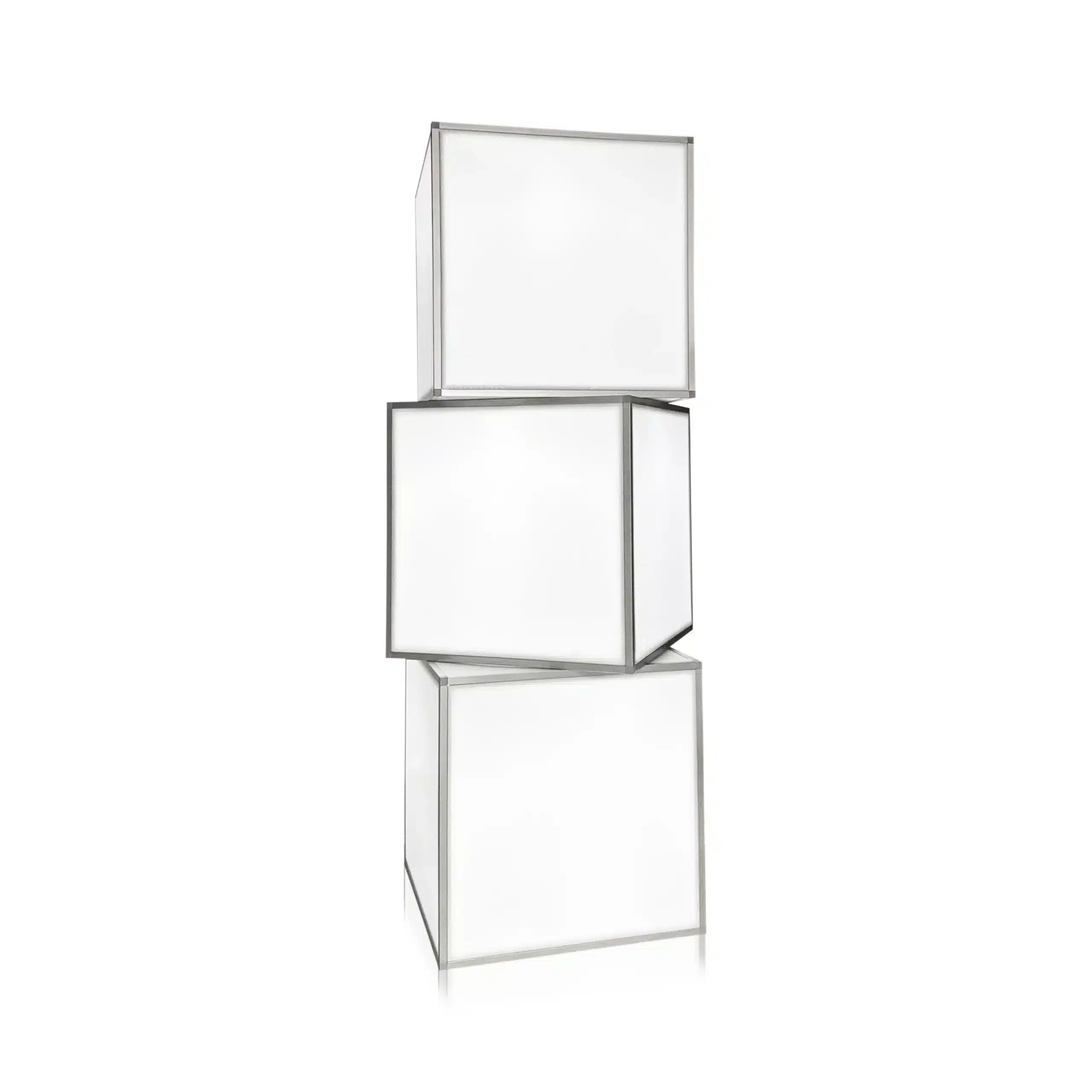 4ft LED Cube available for corporate event rental in Indianapolis, view 2