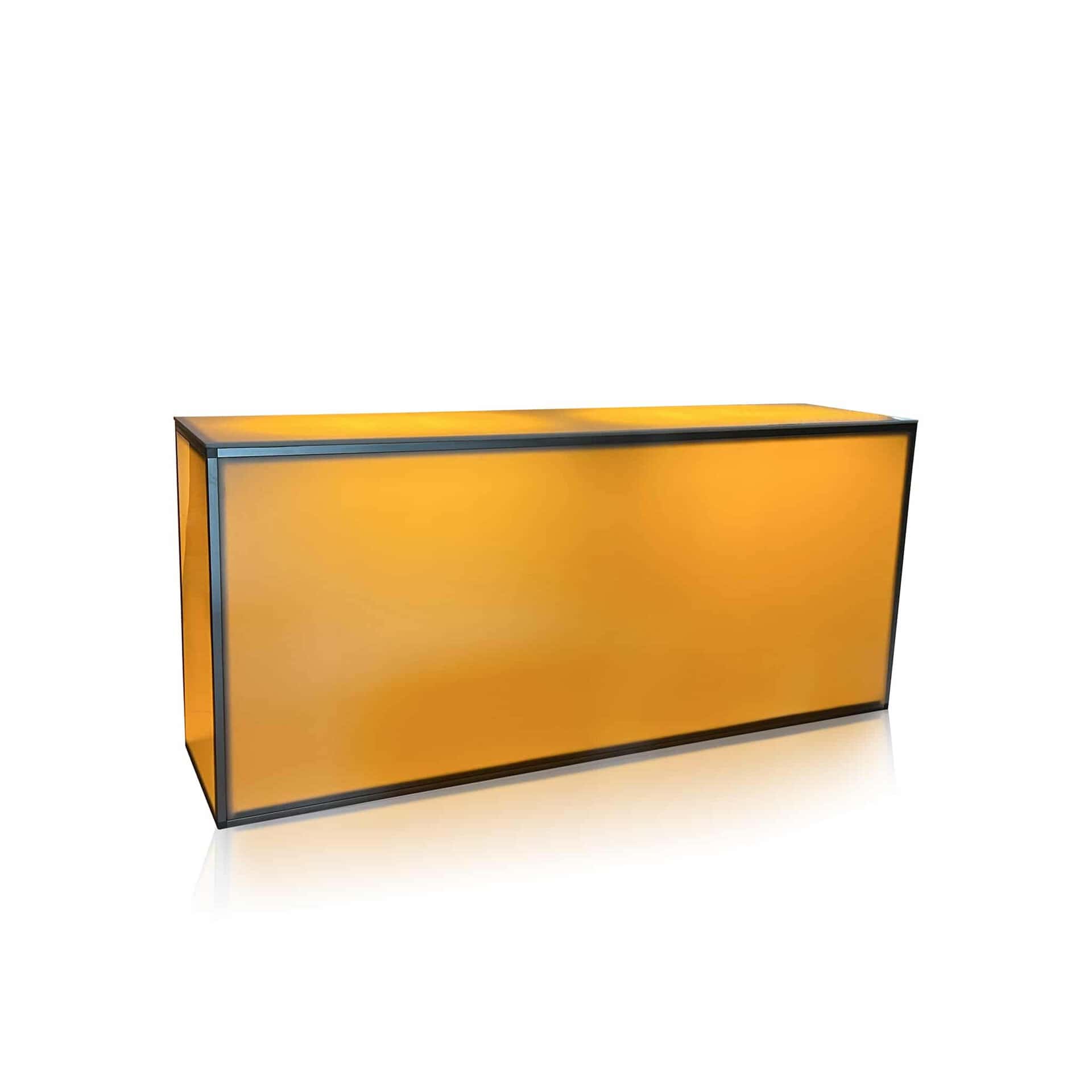 8ft LED Bar available for corporate event rental in Indianapolis, view 1