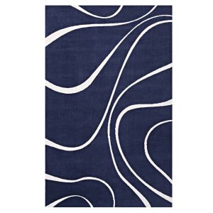 Azure Flow Rug available for corporate event rental in Indianapolis