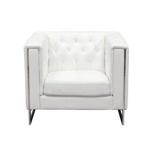 Metro White Chair available for corporate event rental in Indianapolis
