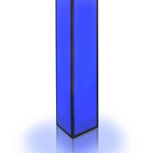 6ft LED Acrylic Pillar available for corporate event rental in Indianapolis