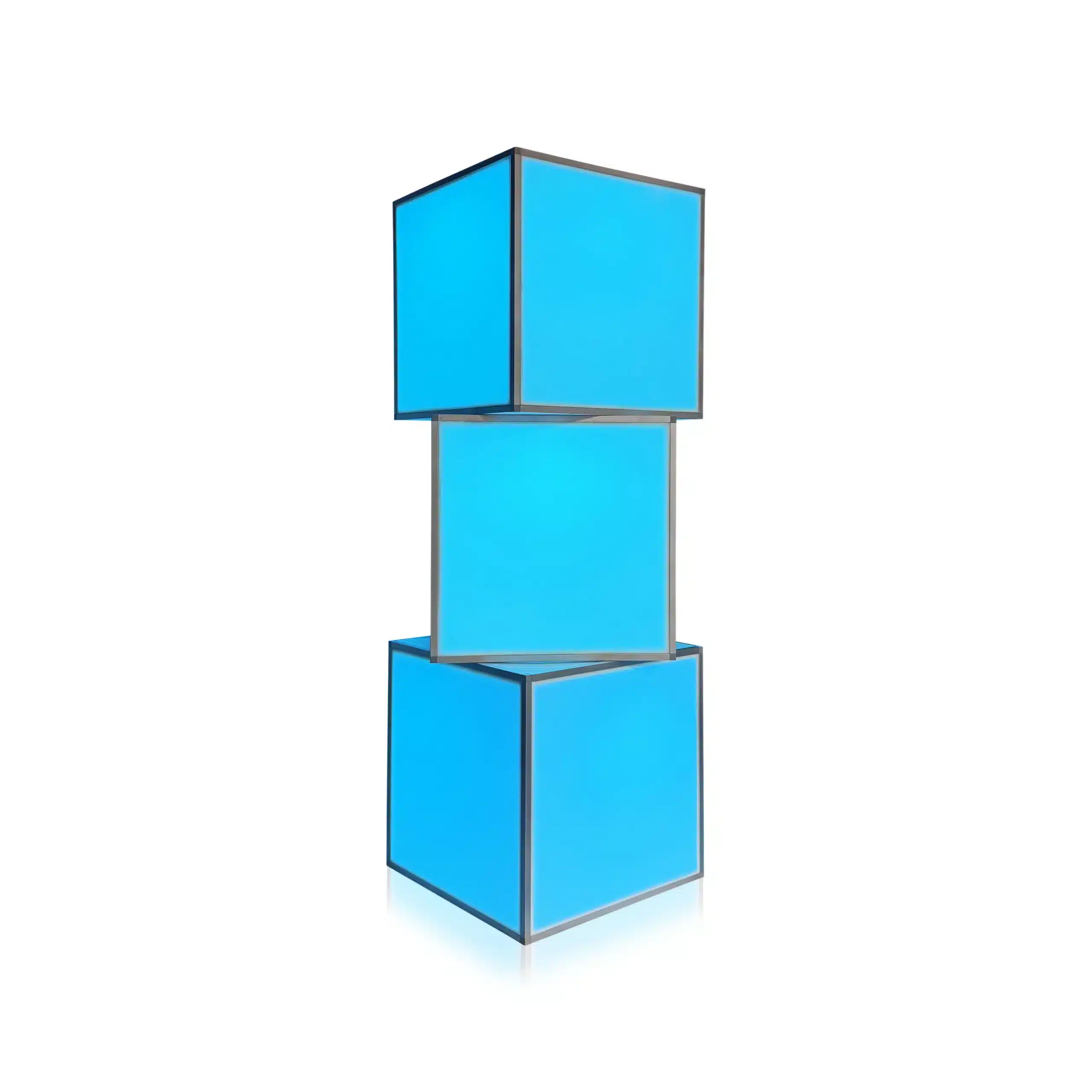 4ft LED Cube available for corporate event rental in Indianapolis, view 4