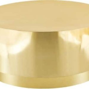 Aura Gold Coffee Table available for corporate event rental in Indianapolis
