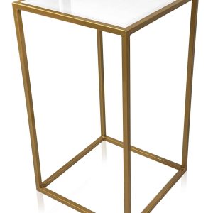 Gold Nexus Bar Table available for corporate event rental in Indianapolis