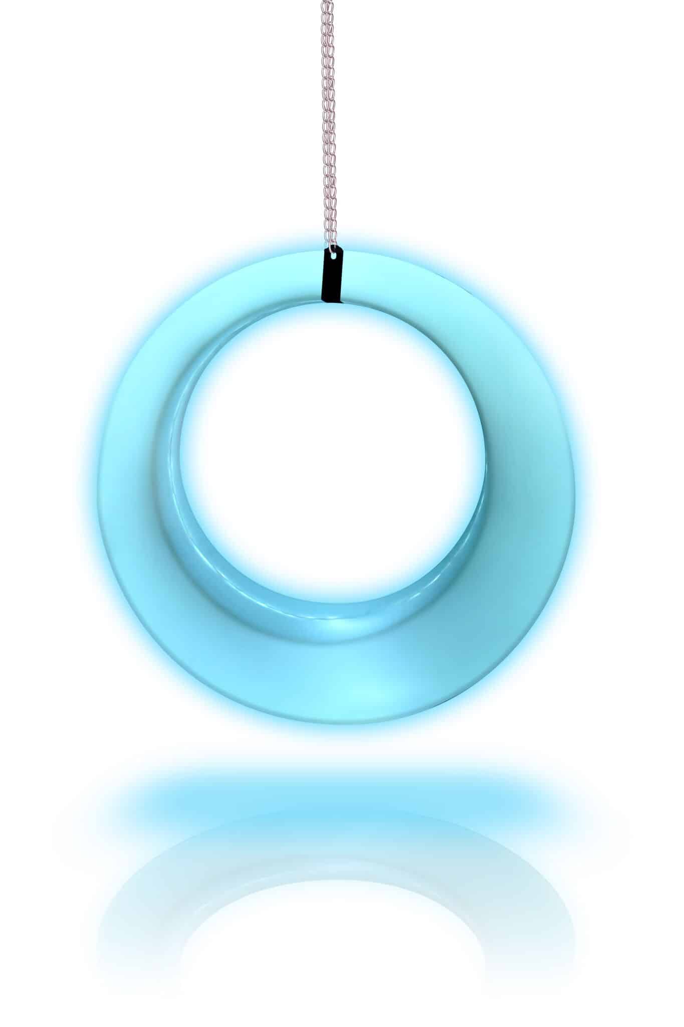 LED Swing (Light Blue) available for corporate event rental in Indianapolis