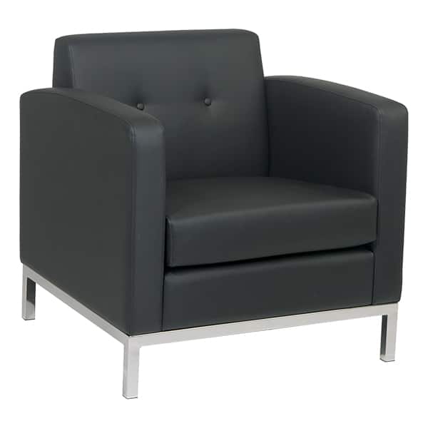 Madison Black Armchair available for corporate event rental in Indianapolis