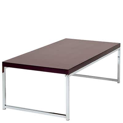 Mocha Club Coffee Table available for corporate event rental in Indianapolis