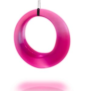 LED Swing (Pink) available for corporate event rental in Indianapolis