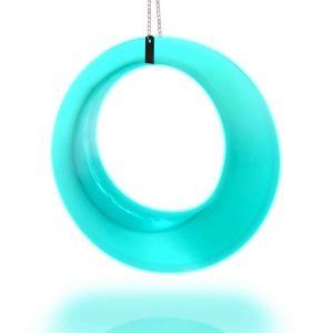 LED Swing (Teal) available for corporate event rental in Indianapolis