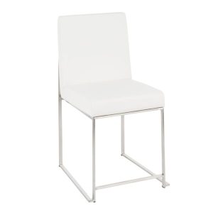 Gatsby White Chair available for corporate event rental in Indianapolis