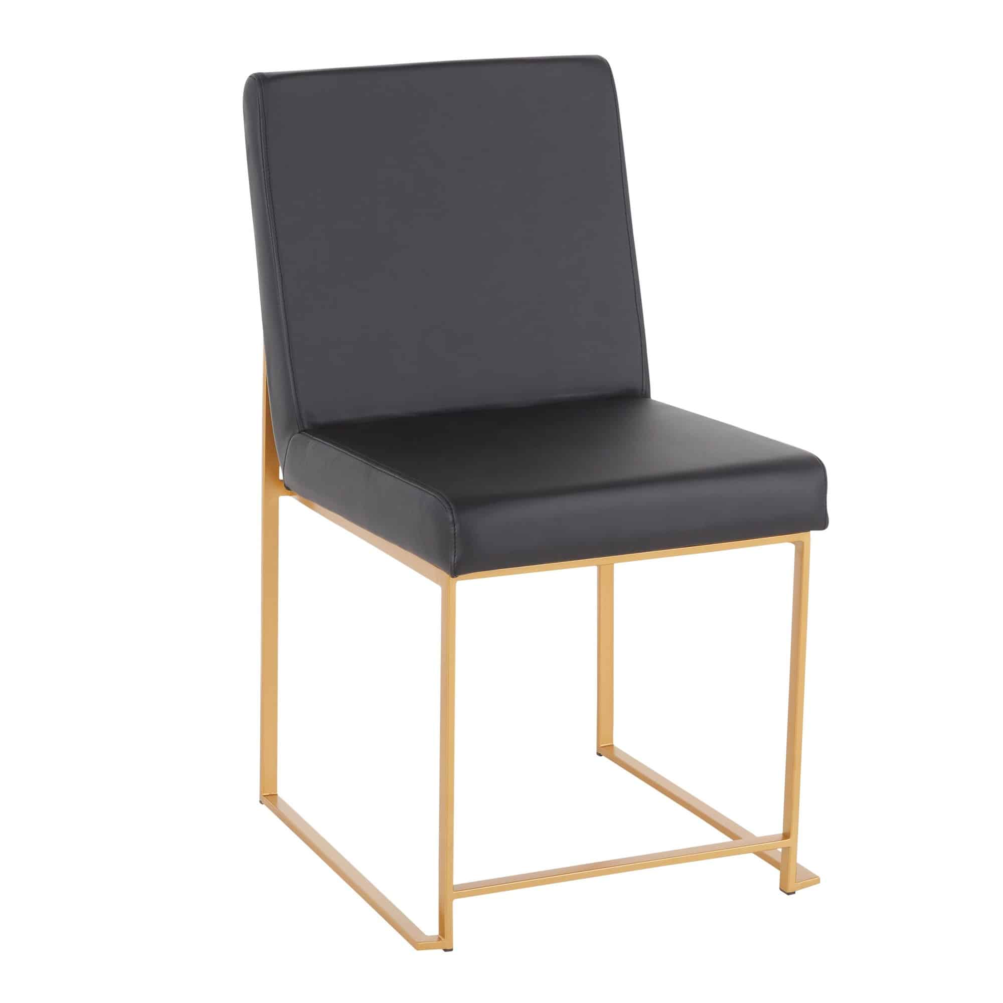 Gatsby Gold Black Chair available for corporate event rental in Indianapolis