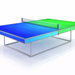 Illuminated LED ping pong table rental for Indianapolis corporate events